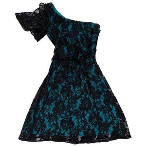 Miss Sixty Lace Asymmetrical Dress